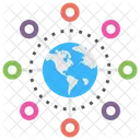 Global Reseau Connexions Icône