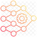 Réseau neuronal  Icône
