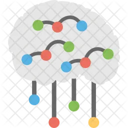 Réseau neuronal  Icône