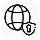 Reseau Prive VPN Securite Icône