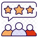Opinión del cliente  Icono