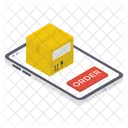Pedido En Linea Reserva De Pedidos Carga Movil Icono