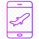 Reserva De Vuelos En Linea Icono