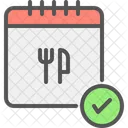 Reservation Reserved Booking Icon