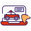 Réservation de trajet  Icône