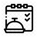Reservation De Table Reservation Diner Icon