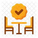 Reserved Reserved Table Food Table Icon