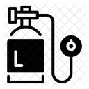 Reservoir Doxygene Tube A Oxygene Tube Respiratoire Icône