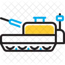 Char De Guerre Armure Defense Armee Arme Transport Guerre Icon