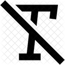 Formatting Clear Remove Icon