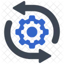 Cogwheel Gear Resetting Icon