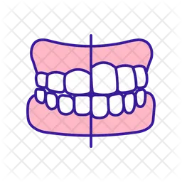 Reshaping teeth surface  Icon