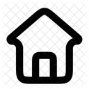 Residence With Door Icon