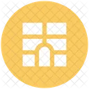 Residential Flats Building Icon