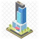 Residential Apartments Building Apartments Icon