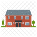 Residential Building House Villa Icon