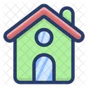 Residential Building House Home Icon