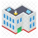 Residential Flats City Hall Meeting House Icon