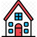 Residential House Construction Property Icon