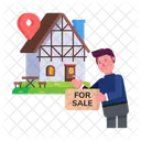 Residential Sale  Icon