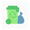 Residential Waste Container Icon