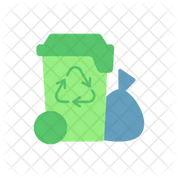 Residential waste collection  Icon