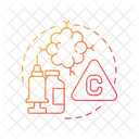Residuos citotóxicos  Icono