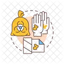 Residuos infecciosos  Icono