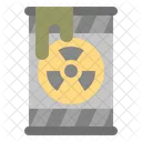 Residuos Nucleares Residuos Toxicos Barril Icono