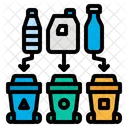 Residuos Separacion Plastico Icono