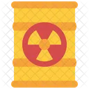 Desecho radioactivo  Icono