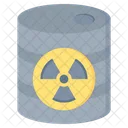 Desecho radioactivo  Icono