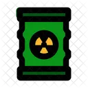 Desecho radioactivo  Icono