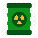 Desecho radioactivo  Icono