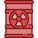 Desecho radioactivo  Icono