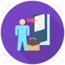 Resignation Exit Letter Icon