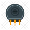 Variable Resistencia Circuito Icono