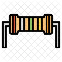 Resistor Semicondutor Eletronica Ícone