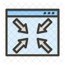 Arrow Expand Maximize Icon