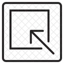 Resize Minimize Shrink Icon