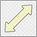 Resize Arrow Lineal Color Icon Icon