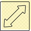 Resize Arrow Direction Icon