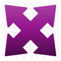 Resize Document Arrow  Icon
