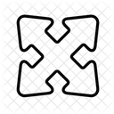 Resize Maximaze Fullscreen Icon