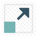 Resize Arrow Expand Icon