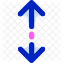 Resize Up And Down Expand Arrow Arrow Icon