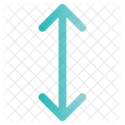 Resize Vertical Arrow  Icon