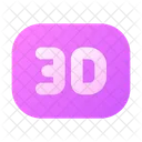 Resolución 3D  Icono