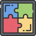 Puzzle Resolution Strategie Icône