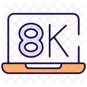 Resolution K Sharp Resolution Uhd Display Icon